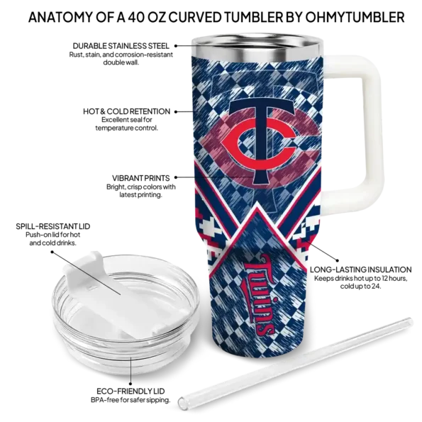 customized minnesota twins chevron angle navy curved tumbler new arrival 1.webp