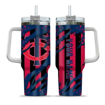 customized minnesota twins claw cut navy black curved tumbler best selling 1.webp