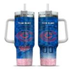 customized minnesota twins geometric prism navy curved tumbler best selling 1.webp
