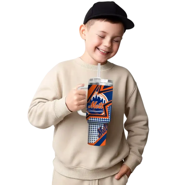 customized new york mets arrow burst blue curved tumbler latest model 1.webp