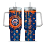 customized new york mets bullseye drips blue curved tumbler best selling 1.webp