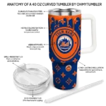 customized new york mets bullseye drips blue curved tumbler best selling 1.webp