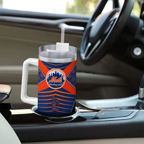 customized new york mets chevron layers blue curved tumbler trendy 1.webp