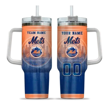 customized new york mets gradient dots blue curved tumbler best selling 1.webp