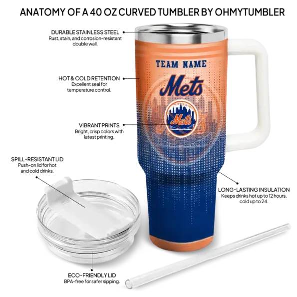 customized new york mets gradient dots blue curved tumbler new arrival 1.webp