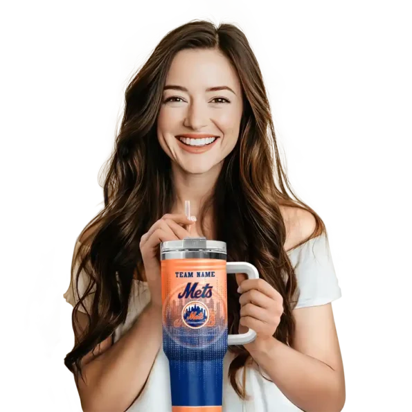 customized new york mets gradient dots blue curved tumbler premium grade 1.webp