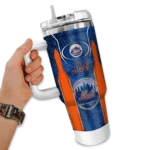 customized new york mets hexagon armor blue curved tumbler best selling 1.webp