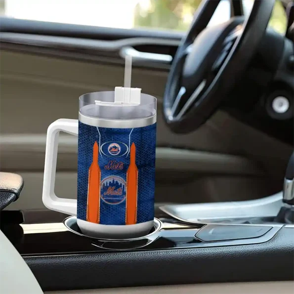 customized new york mets hexagon armor blue curved tumbler trendy 1.webp