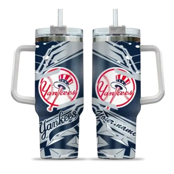 customized new york yankees abstract paths navy curved tumbler best selling 1.webp