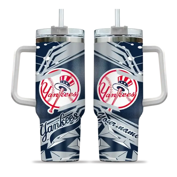 customized new york yankees abstract paths navy curved tumbler best selling 1.webp