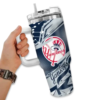 customized new york yankees abstract paths navy curved tumbler fashion forward 1.webp
