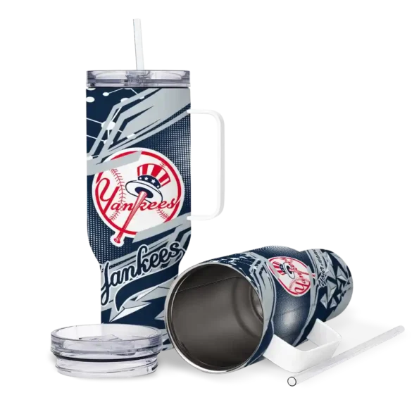 customized new york yankees abstract paths navy curved tumbler high quality 1.webp