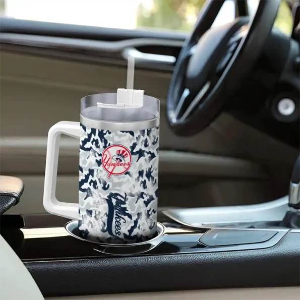 customized new york yankees camo mashup navy white curved tumbler trendy 1.webp