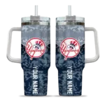 customized new york yankees chevron stripe navy curved tumbler best selling 1.webp