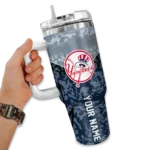 customized new york yankees chevron stripe navy curved tumbler best selling 1.webp