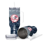 customized new york yankees chevron stripe navy curved tumbler best selling 1.webp