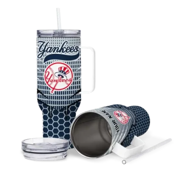 customized new york yankees hex texture navy curved tumbler high quality 1.webp