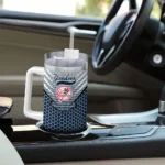 customized new york yankees hex texture navy curved tumbler best selling 1.webp