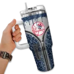 customized new york yankees leopard zipper navy curved tumbler best selling 1.webp