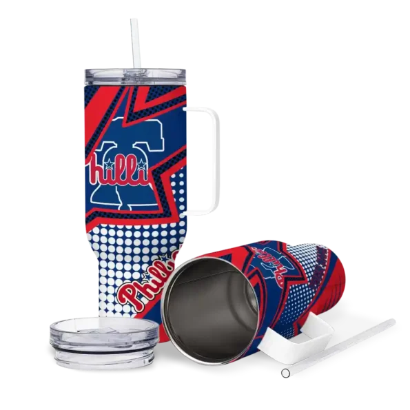 customized philadelphia phillies arrow burst blue curved tumbler high quality 1.webp