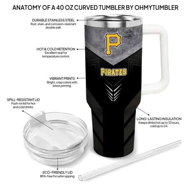 customized pittsburgh pirates arrow armor black curved tumbler new arrival 1.webp