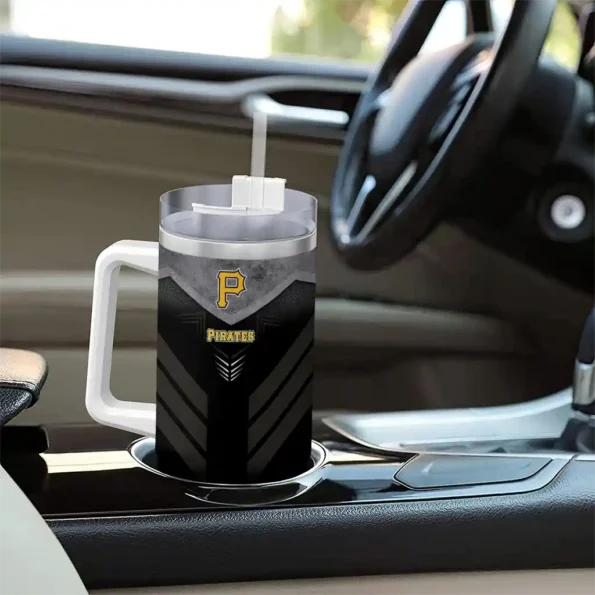 customized pittsburgh pirates arrow armor black curved tumbler trendy 1.webp