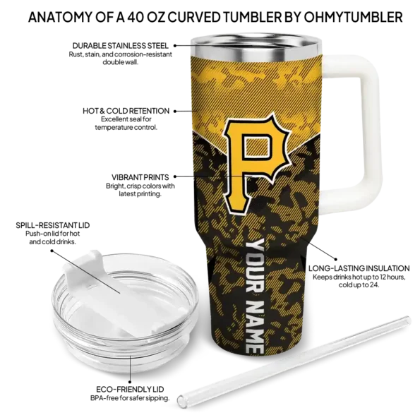 customized pittsburgh pirates chevron stripe black curved tumbler new arrival 1.webp