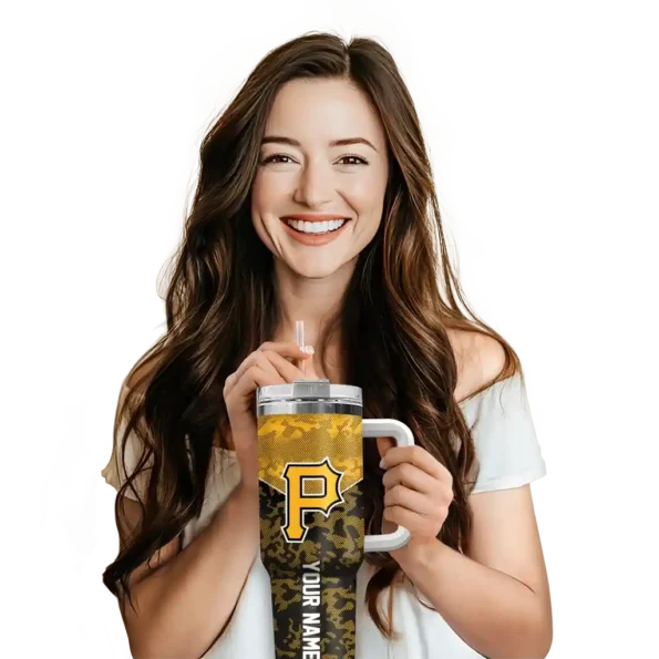 customized pittsburgh pirates chevron stripe black curved tumbler premium grade 1.webp