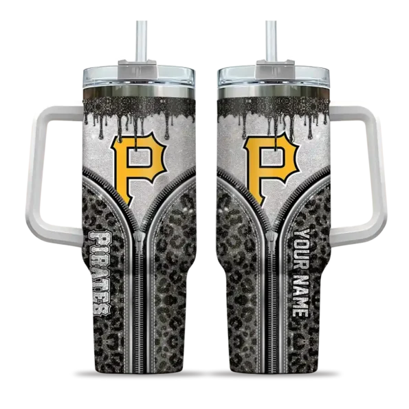customized pittsburgh pirates leopard zipper black curved tumbler best selling 1.webp
