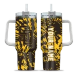 customized san diego padres burst swirl brown curved tumbler best selling 1.webp