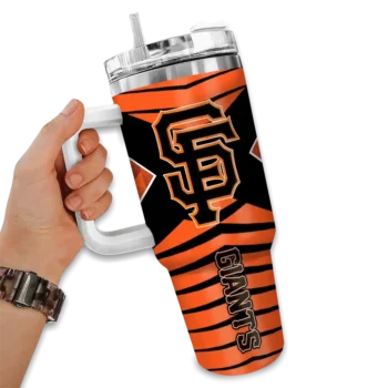 customized san francisco giants chevron layers orange curved tumbler fashion forward 1.webp