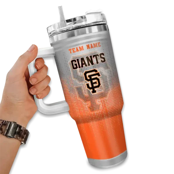 customized san francisco giants gradient dots orange curved tumbler fashion forward 1.webp