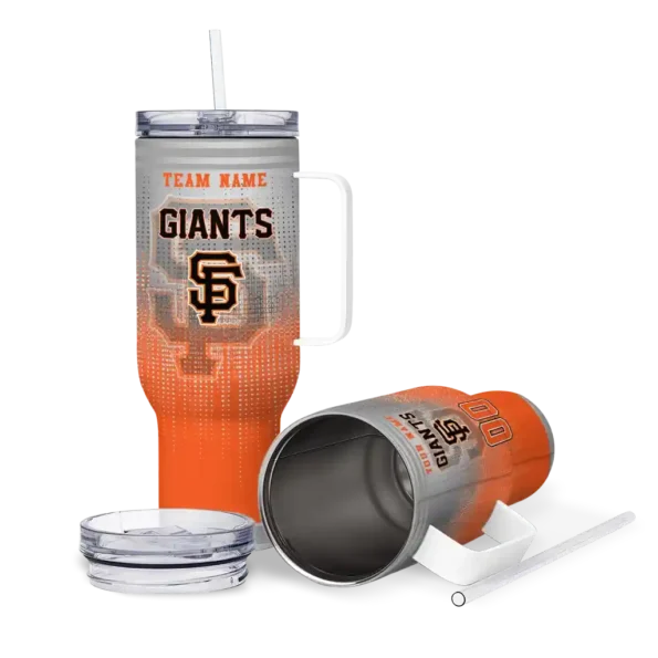 customized san francisco giants gradient dots orange curved tumbler high quality 1.webp