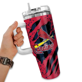 customized st louis cardinals claw cut red black curved tumbler fashion forward 1.webp