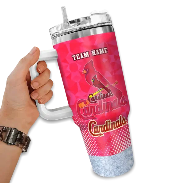 customized st louis cardinals geometric prism red curved tumbler fashion forward 1.webp