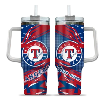 customized texas rangers abstract paths blue curved tumbler best selling 1.webp