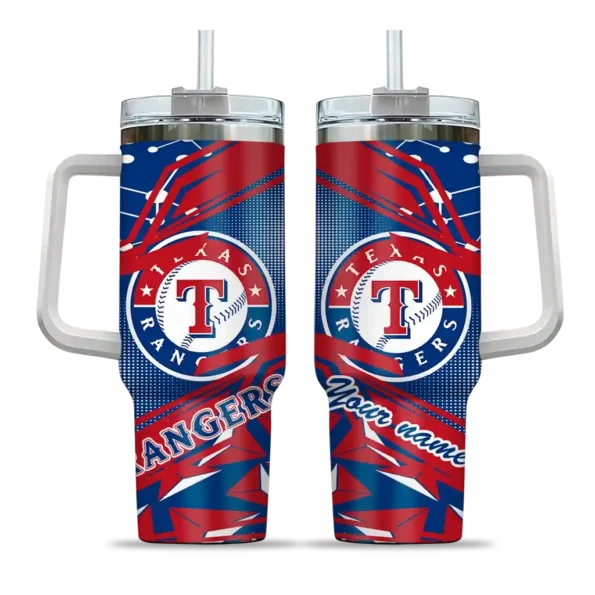 customized texas rangers abstract paths blue curved tumbler best selling 1.webp