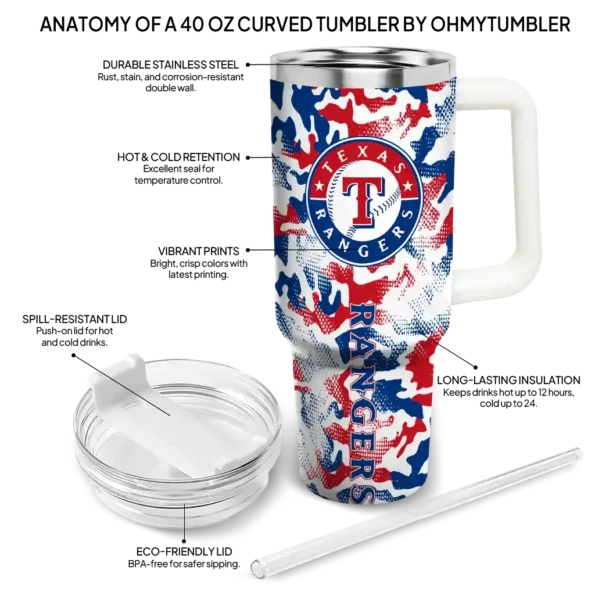 customized texas rangers camo mashup blue white curved tumbler new arrival 1.webp