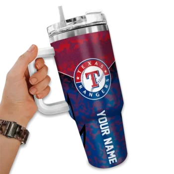 customized texas rangers chevron stripe blue curved tumbler fashion forward 1.webp