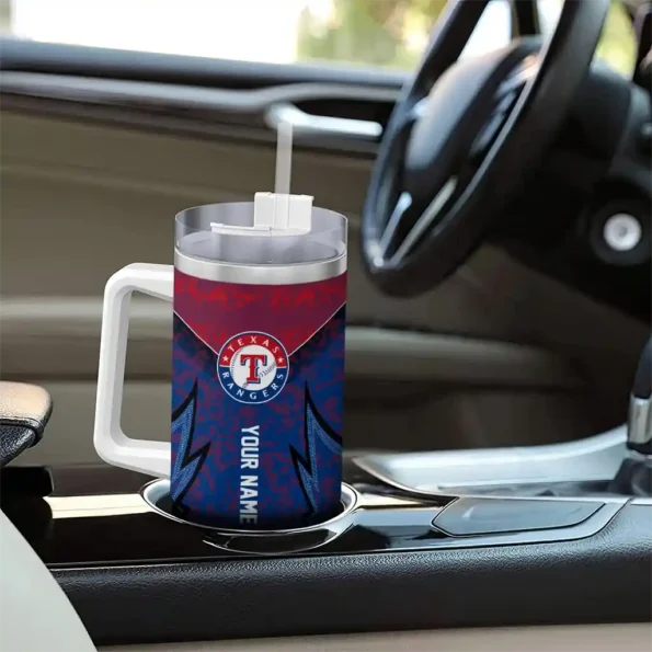 customized texas rangers chevron stripe blue curved tumbler trendy 1.webp