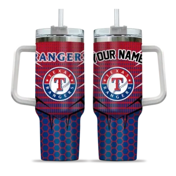 customized texas rangers hex texture blue curved tumbler best selling 1.webp
