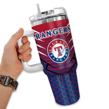 customized texas rangers hex texture blue curved tumbler fashion forward 1.webp