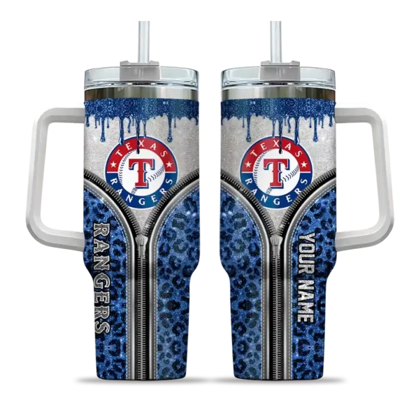 customized texas rangers leopard zipper blue curved tumbler best selling 1.webp