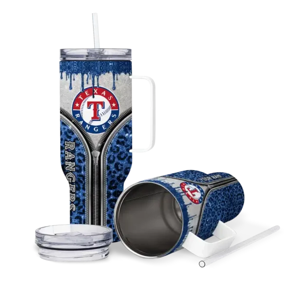 customized texas rangers leopard zipper blue curved tumbler high quality 1.webp