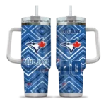 customized toronto blue jays bold diamonds blue curved tumbler best selling 1.webp