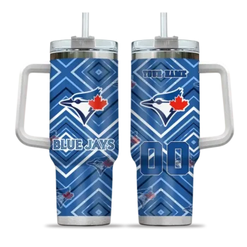 customized toronto blue jays bold diamonds blue curved tumbler best selling 1.webp