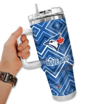 customized toronto blue jays bold diamonds blue curved tumbler fashion forward 1.webp