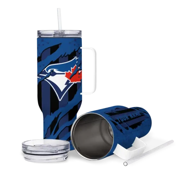 customized toronto blue jays claw cut blue black curved tumbler high quality 1.webp
