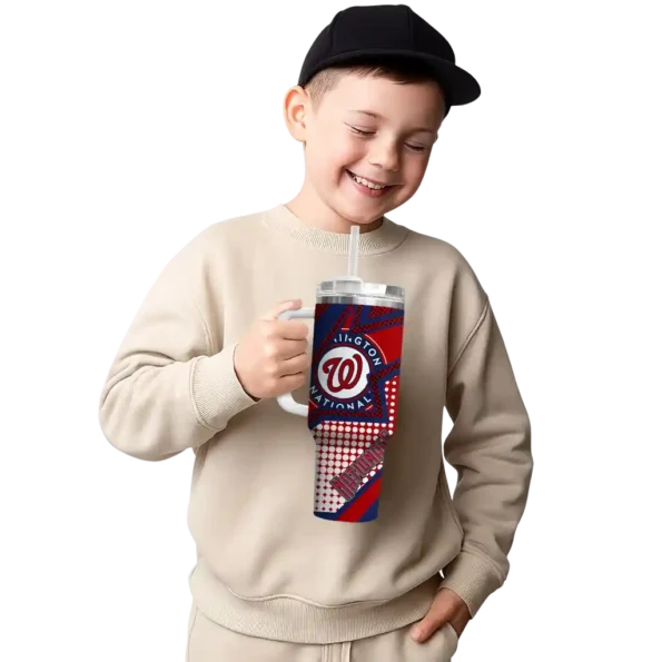 customized washington nationals arrow burst red curved tumbler latest model 1.webp