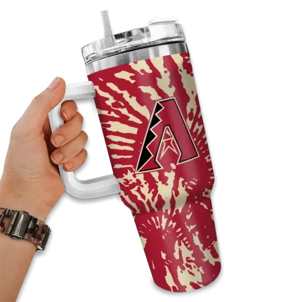personalized arizona diamondbacks burst swirl red curved tumbler fashion forward 1 1 1 1.webp